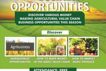 AGRIBUSINESS OPPORTUNITY